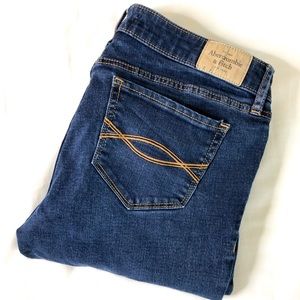 Abercrombie & Fitch Dark Wash Jeans 6R